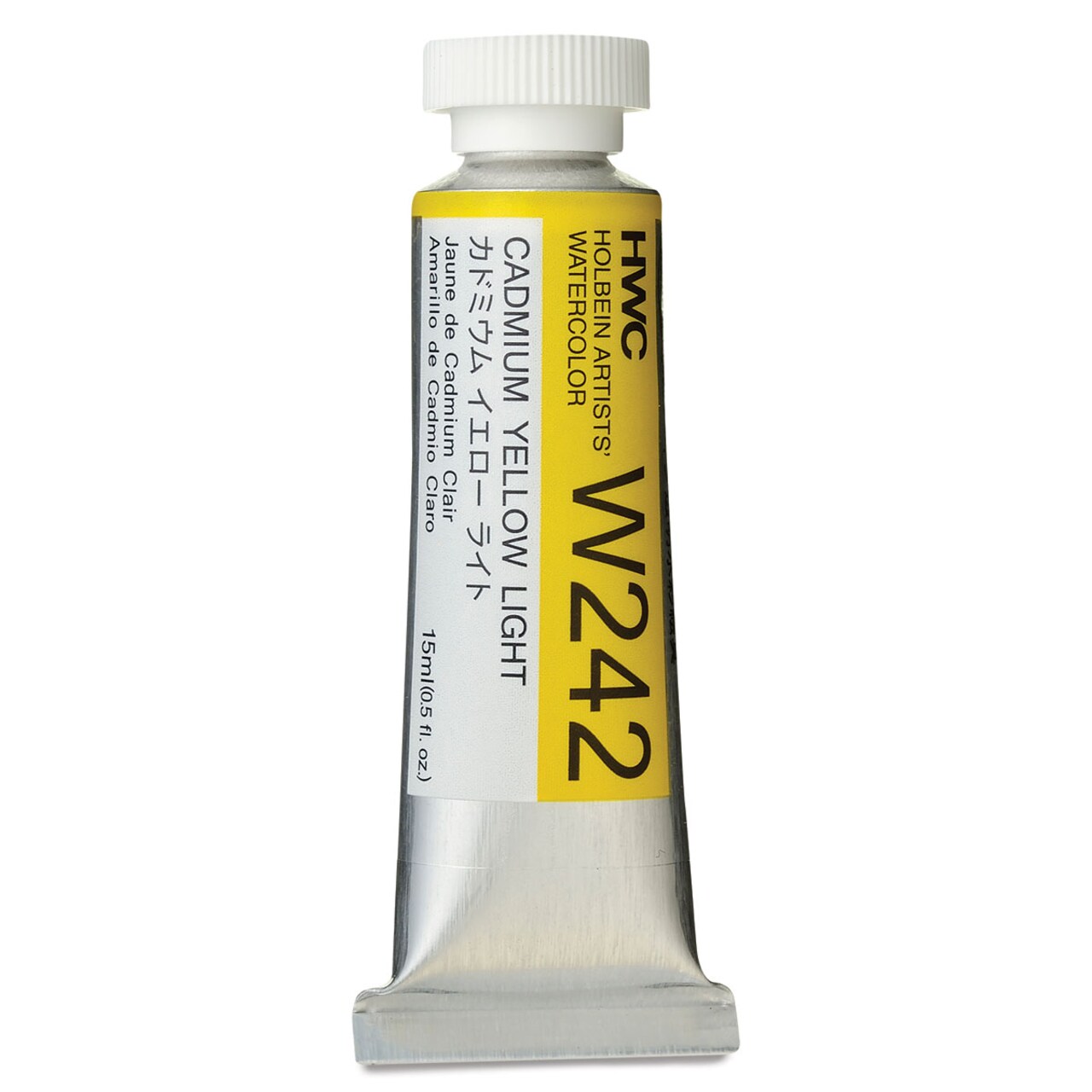 Holbein Artists' Watercolor - Cadmium Yellow Light, 15 ml tube
